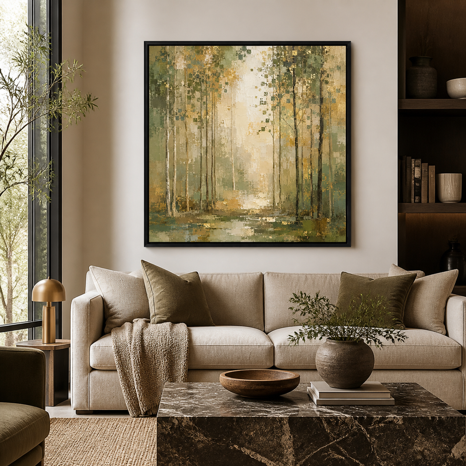 Golden Forest Stillness