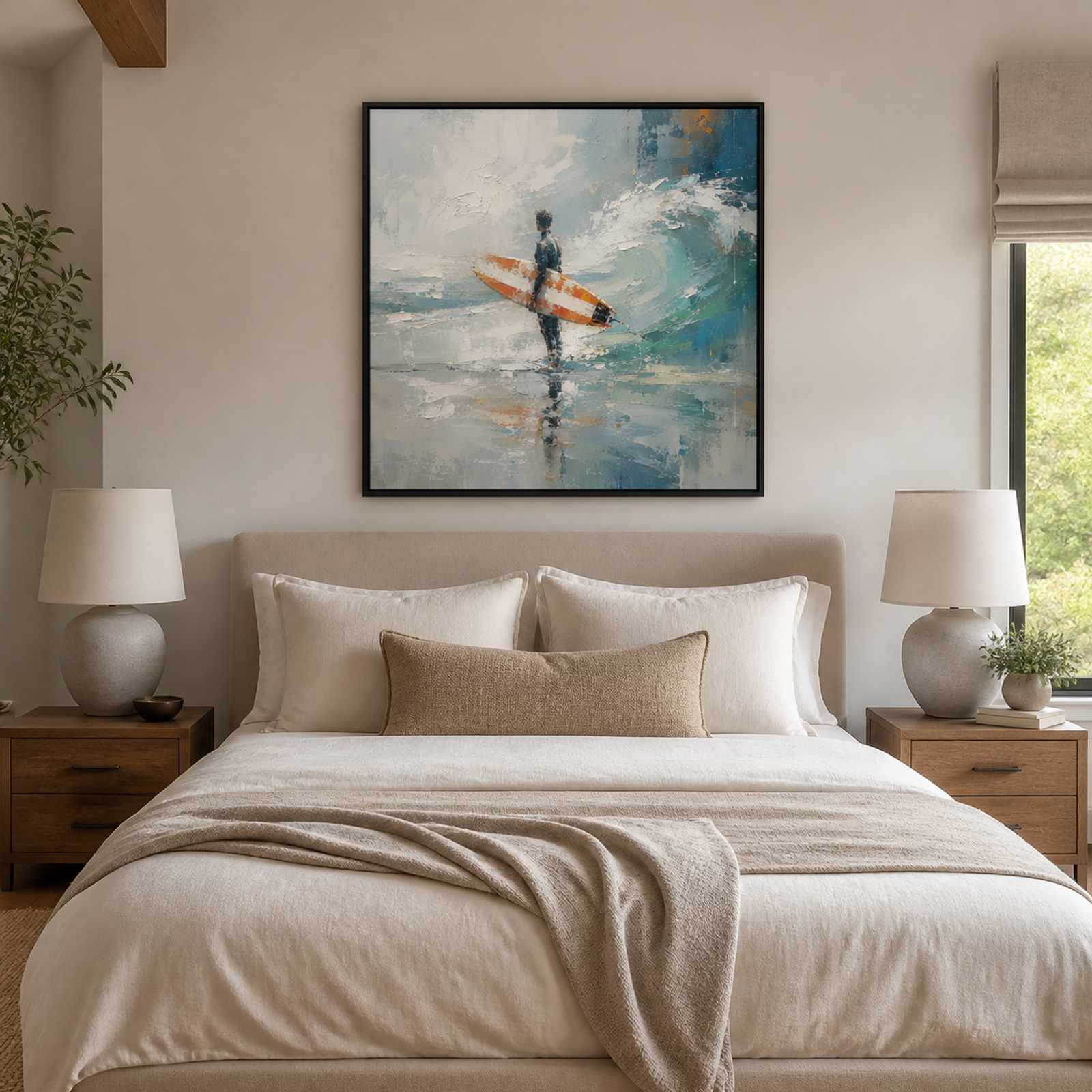 Surfer Wave Horizon