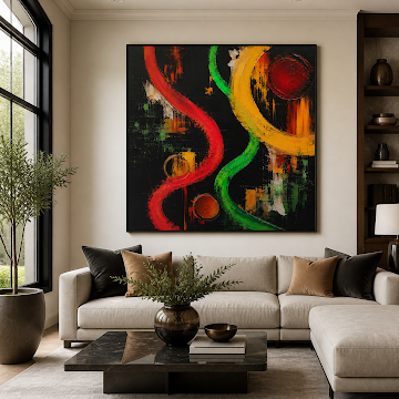 Bold Abstract Rhythm