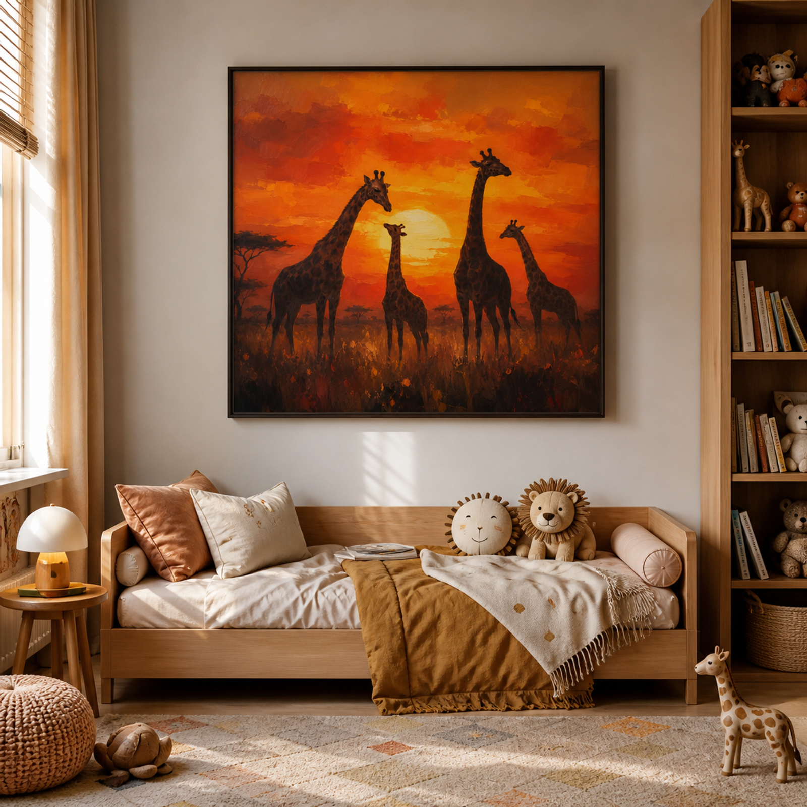 Golden Safari Family Sunset