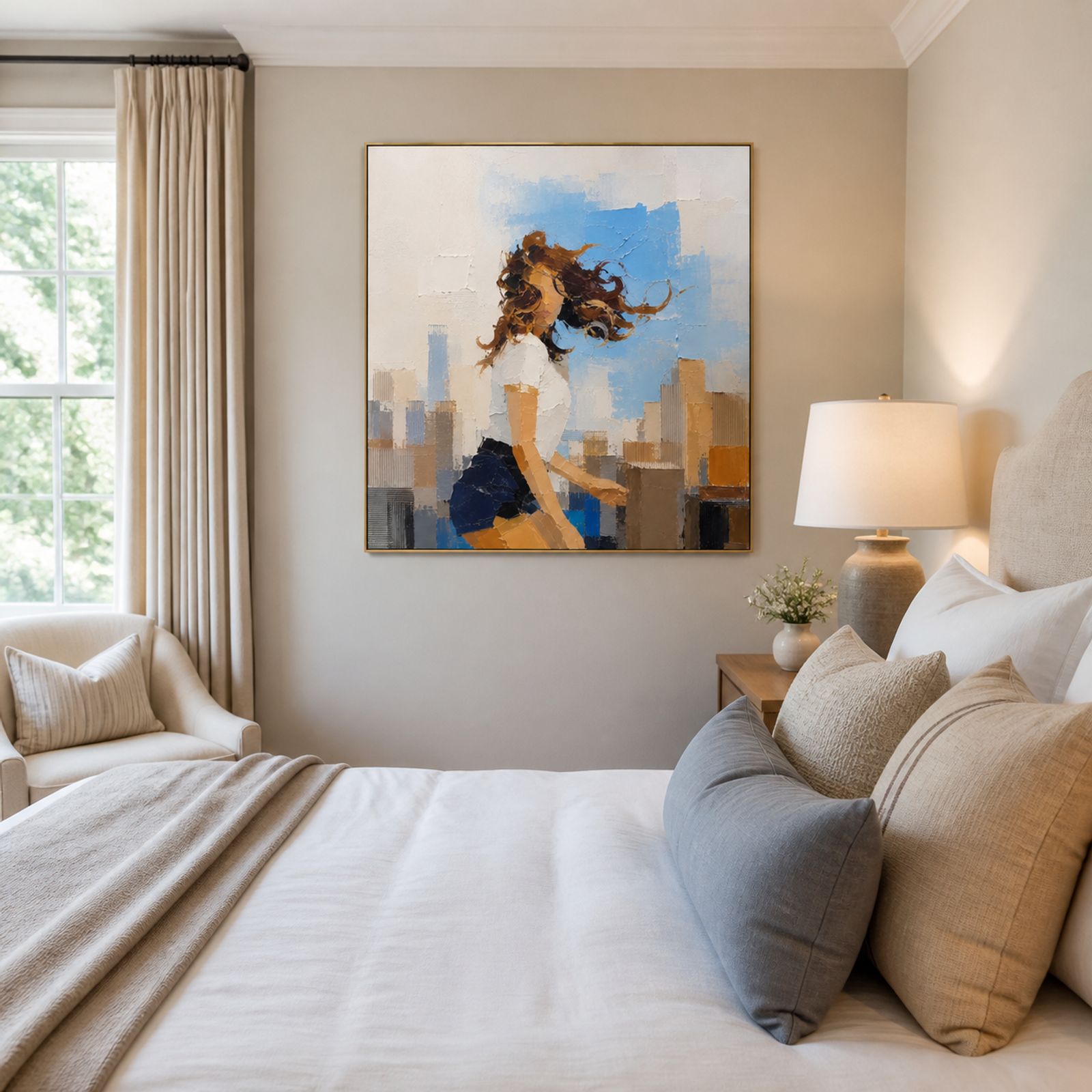 City Breeze Portrait