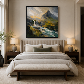 Golden Mountain Waterfall