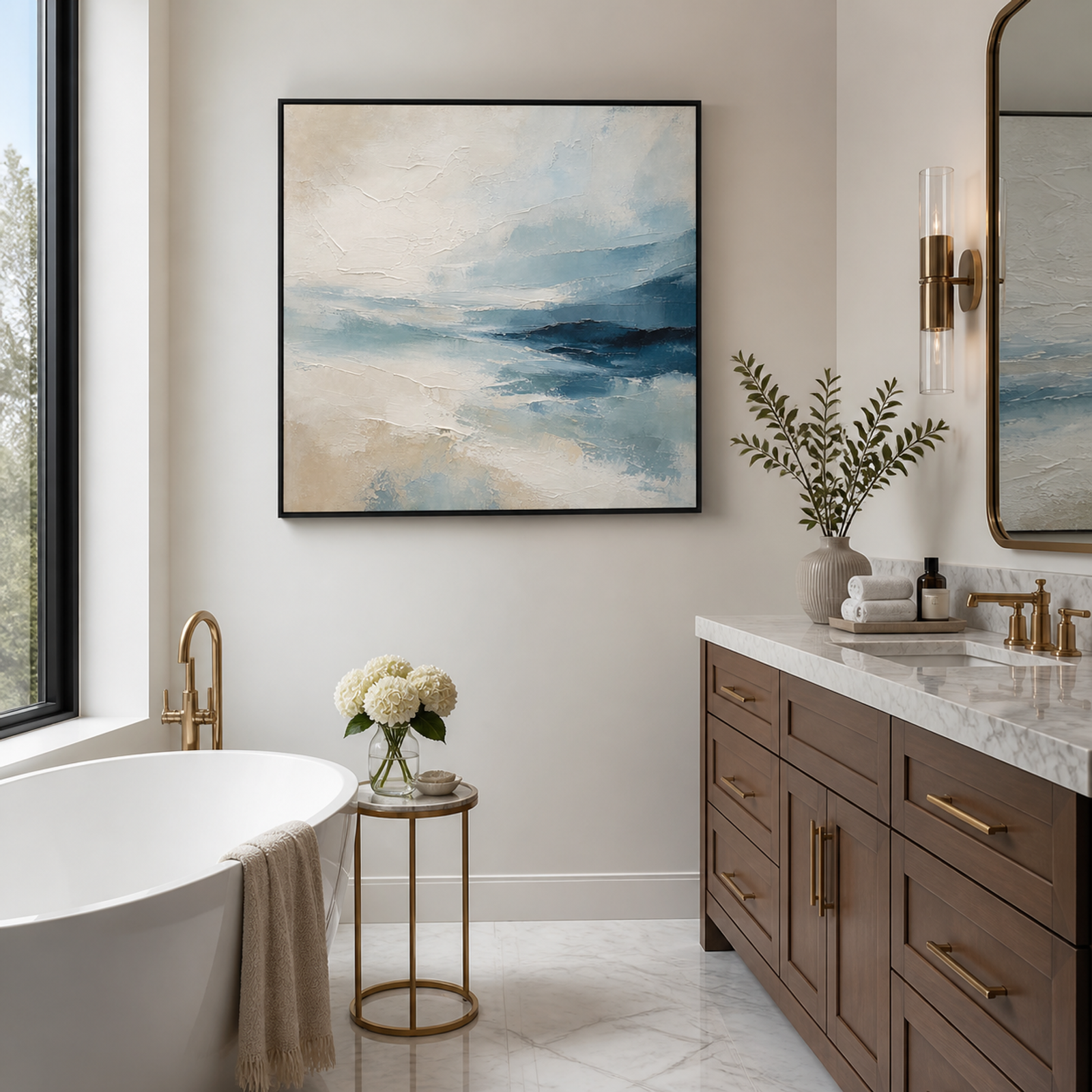 Textured Coastal Calm