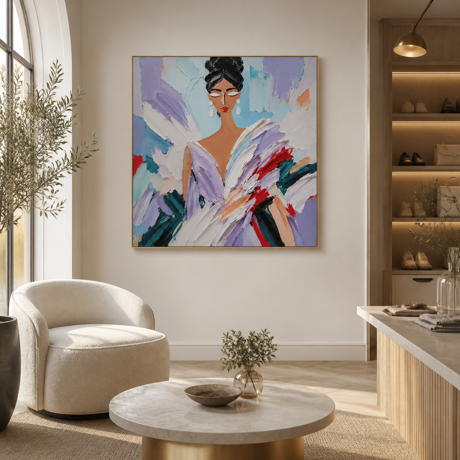 Elegant Abstract Muse