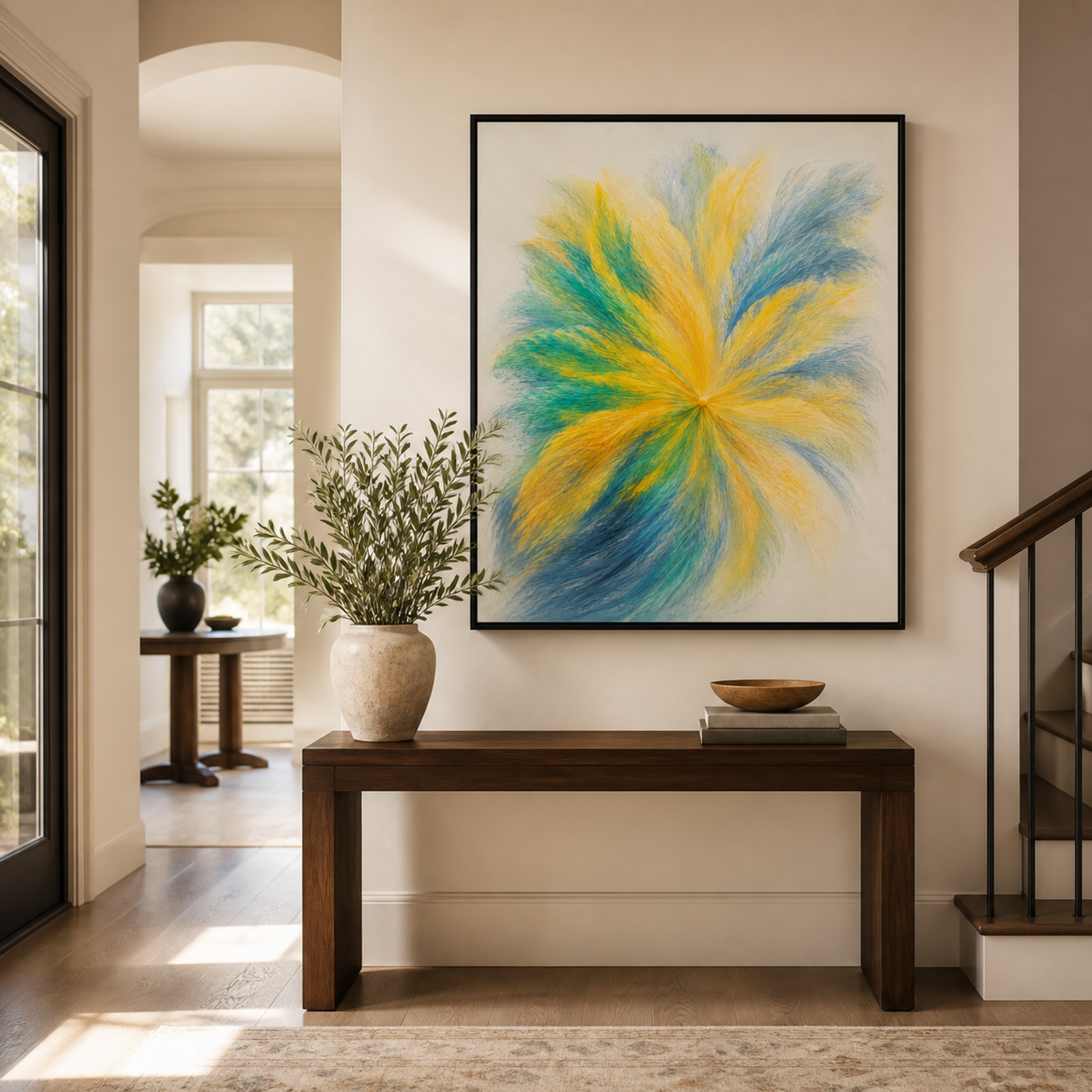 Radiant Botanical Bloom