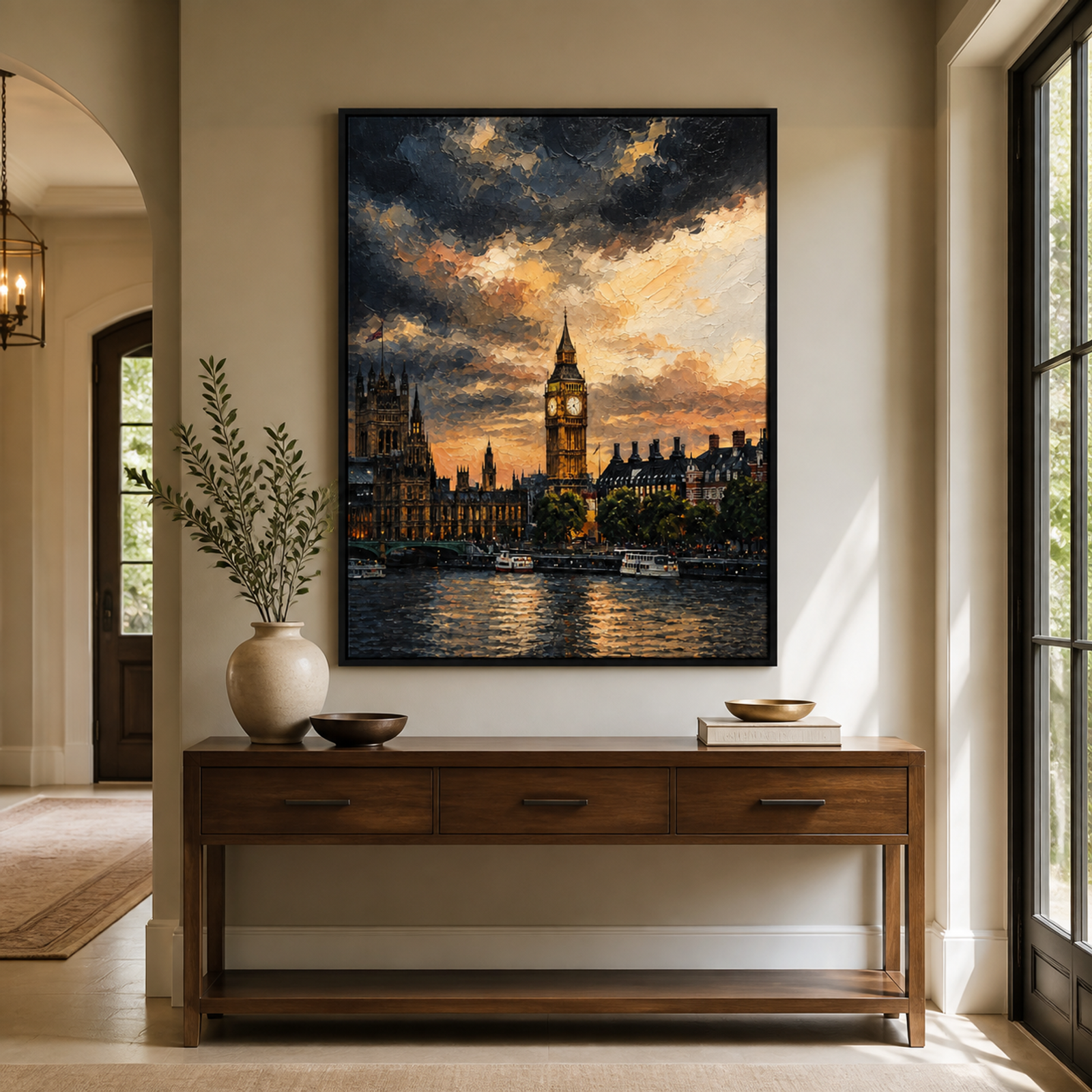 Golden London Evening