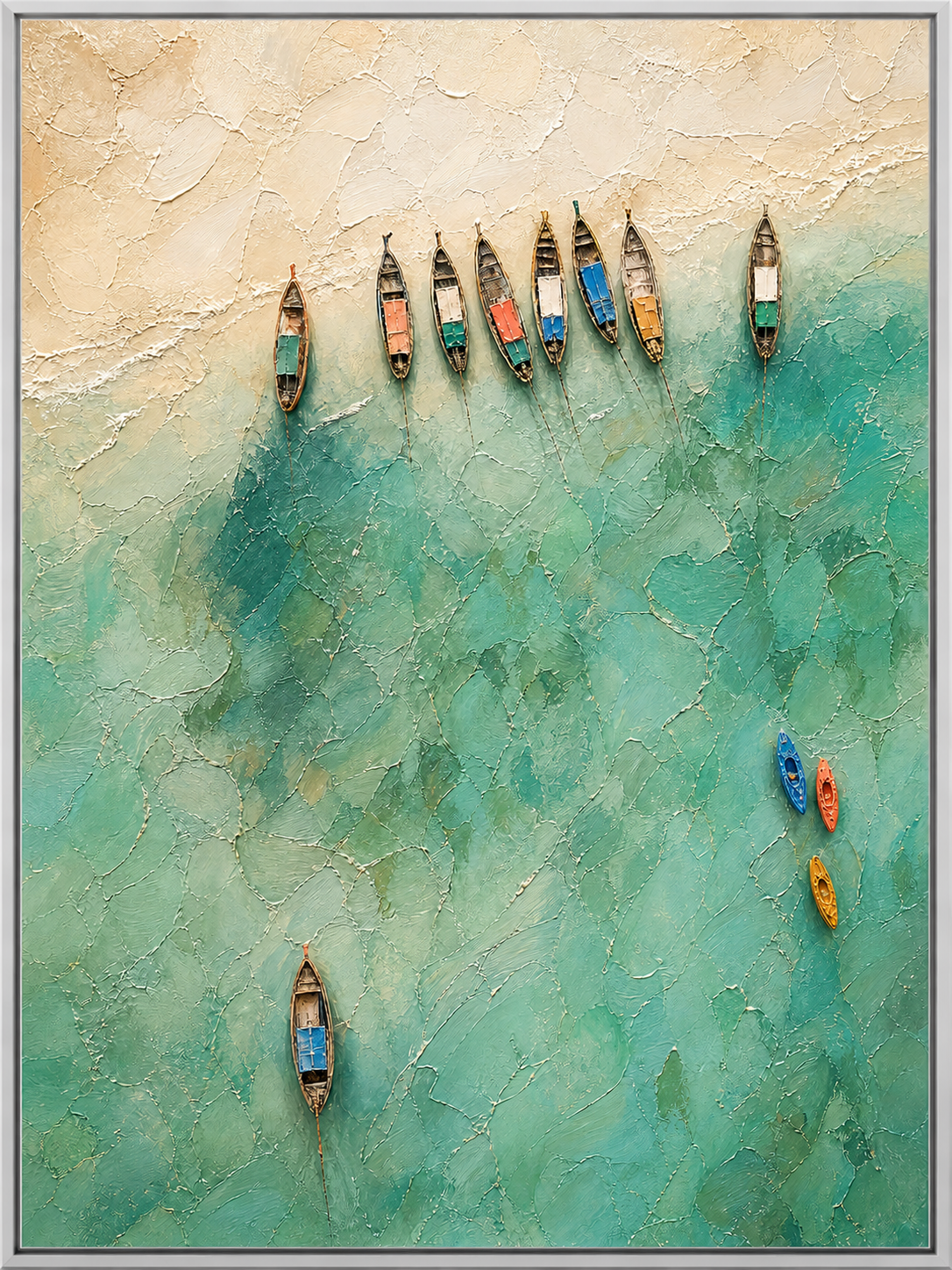 Turquoise Coastal Boats