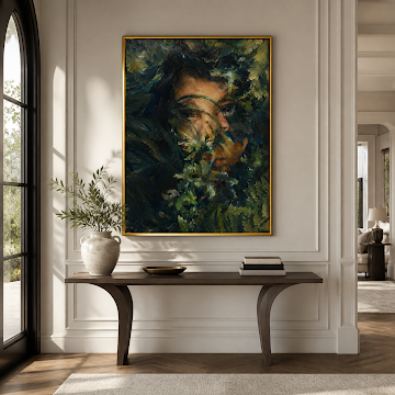 Hidden Garden Portrait