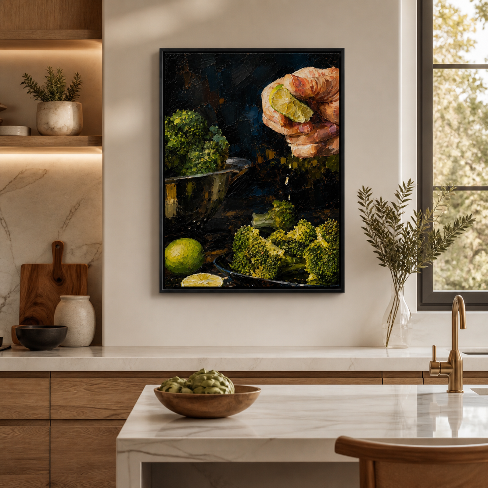 Fresh Lime Kitchen Still Life