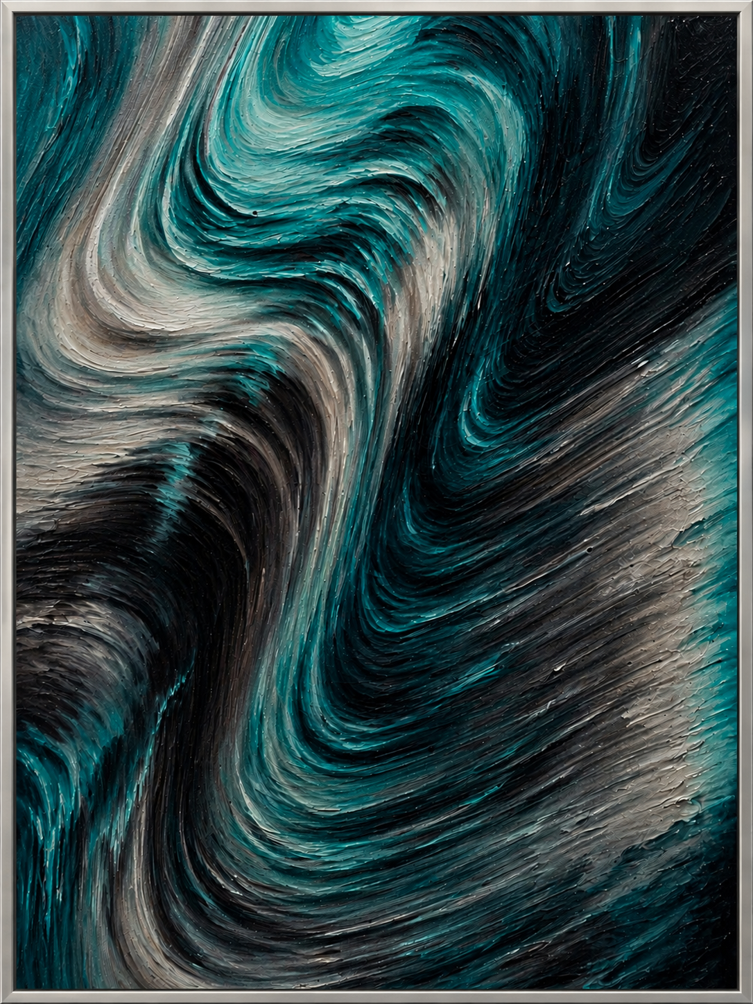 Teal Current Abstract