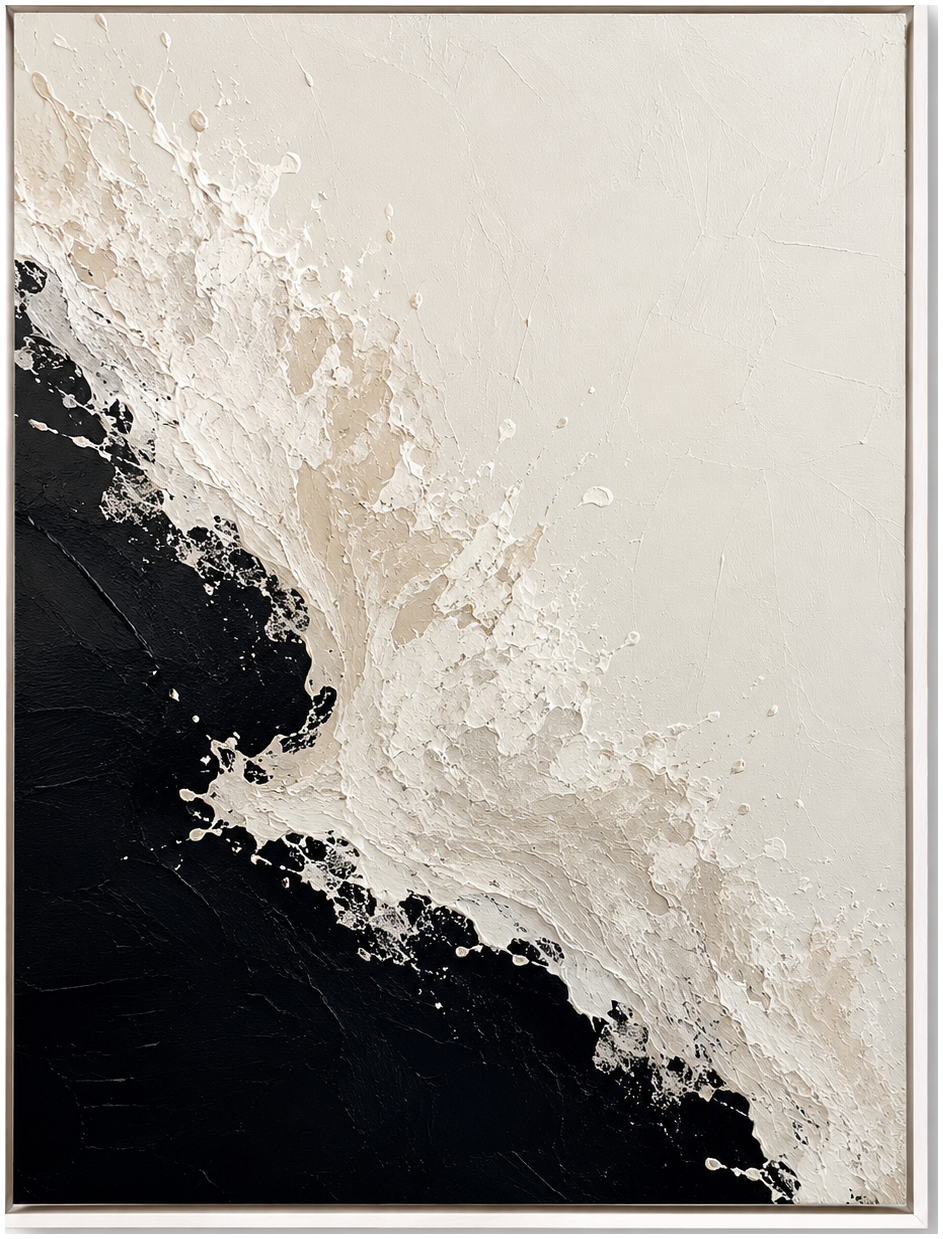 Textured Ivory Contrast