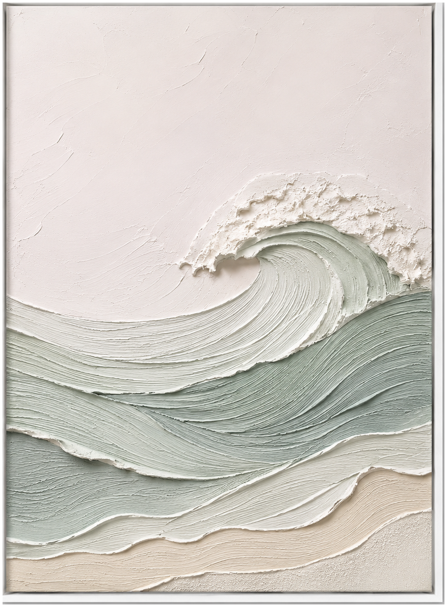 Textured Coastal Wave