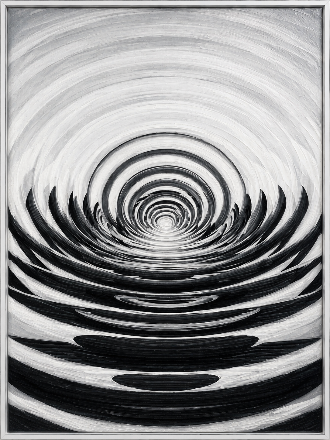 Monochrome Ripple Vortex