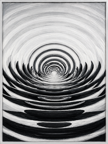 Monochrome Ripple Vortex