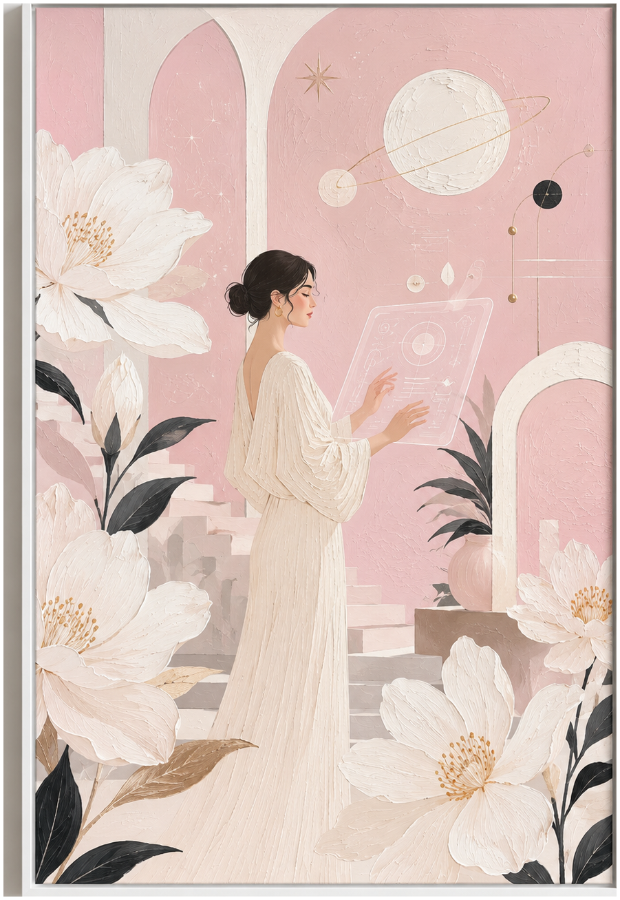 Celestial Floral Muse
