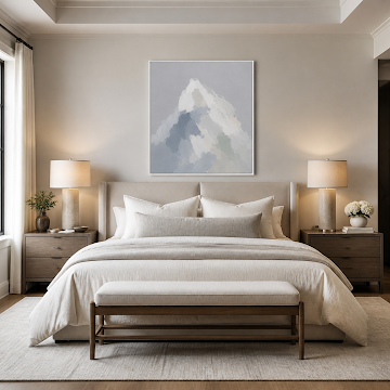 Serene Snow Mountain