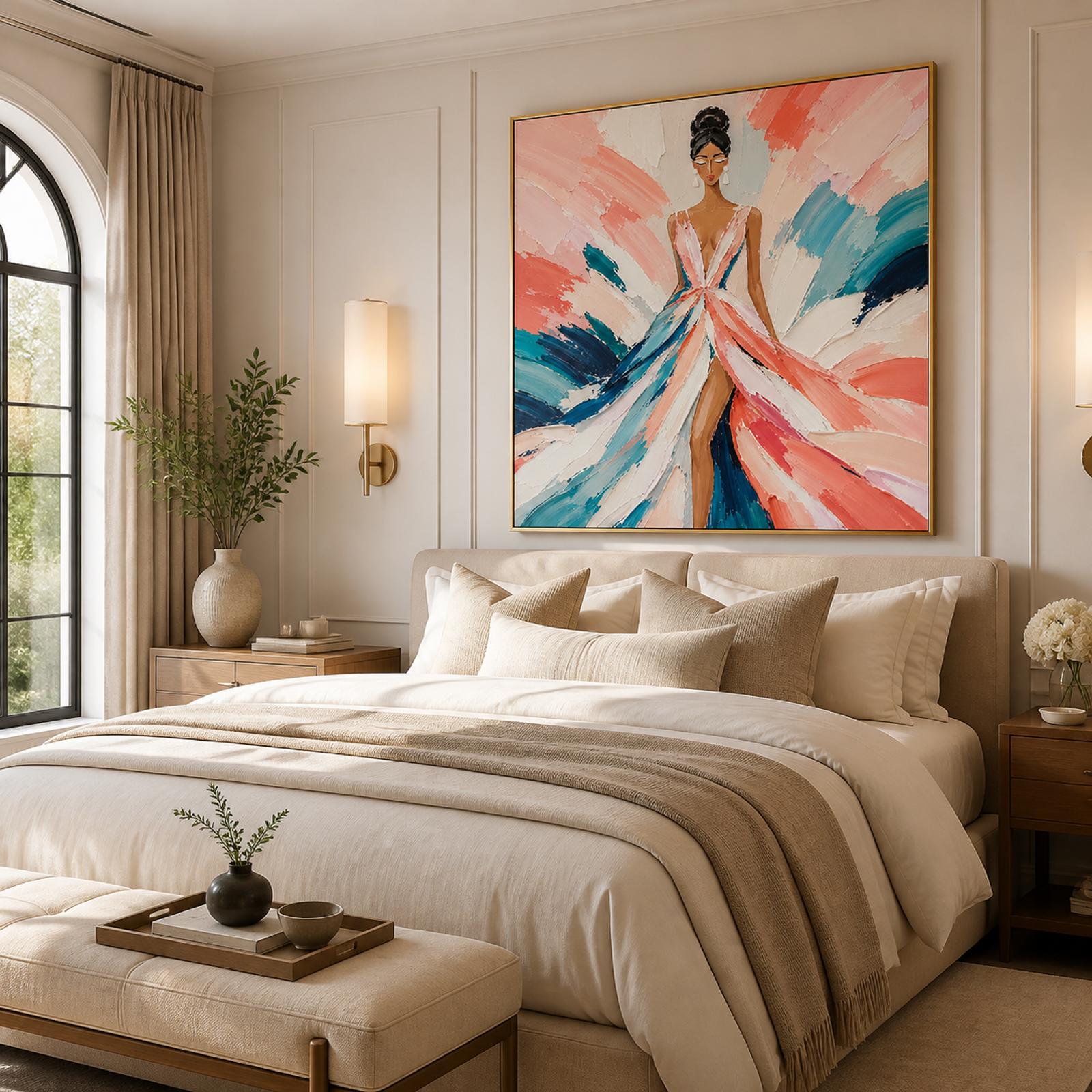 Elegant Abstract Muse