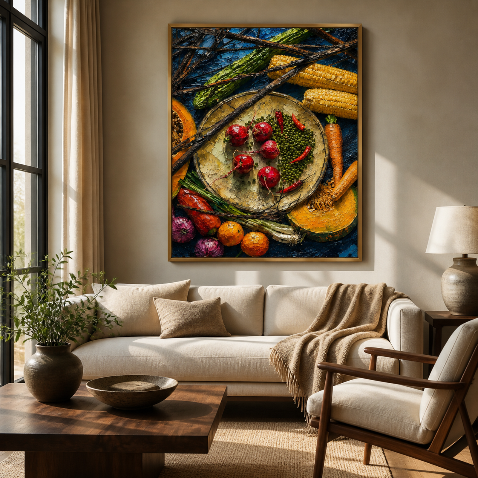 Vibrant Harvest Still Life