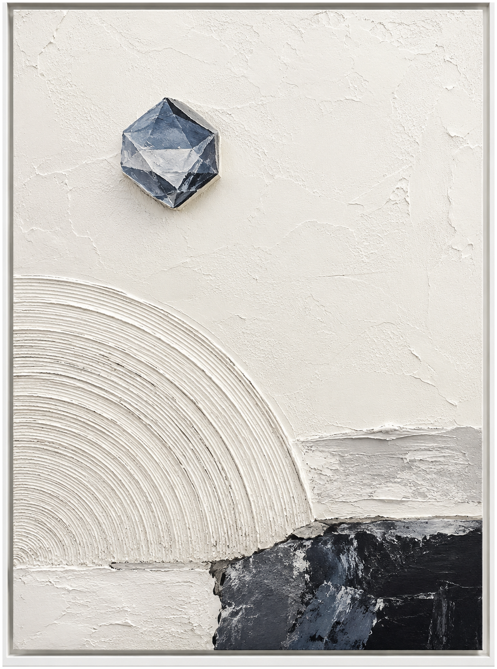 Textured Crystal Minimalism