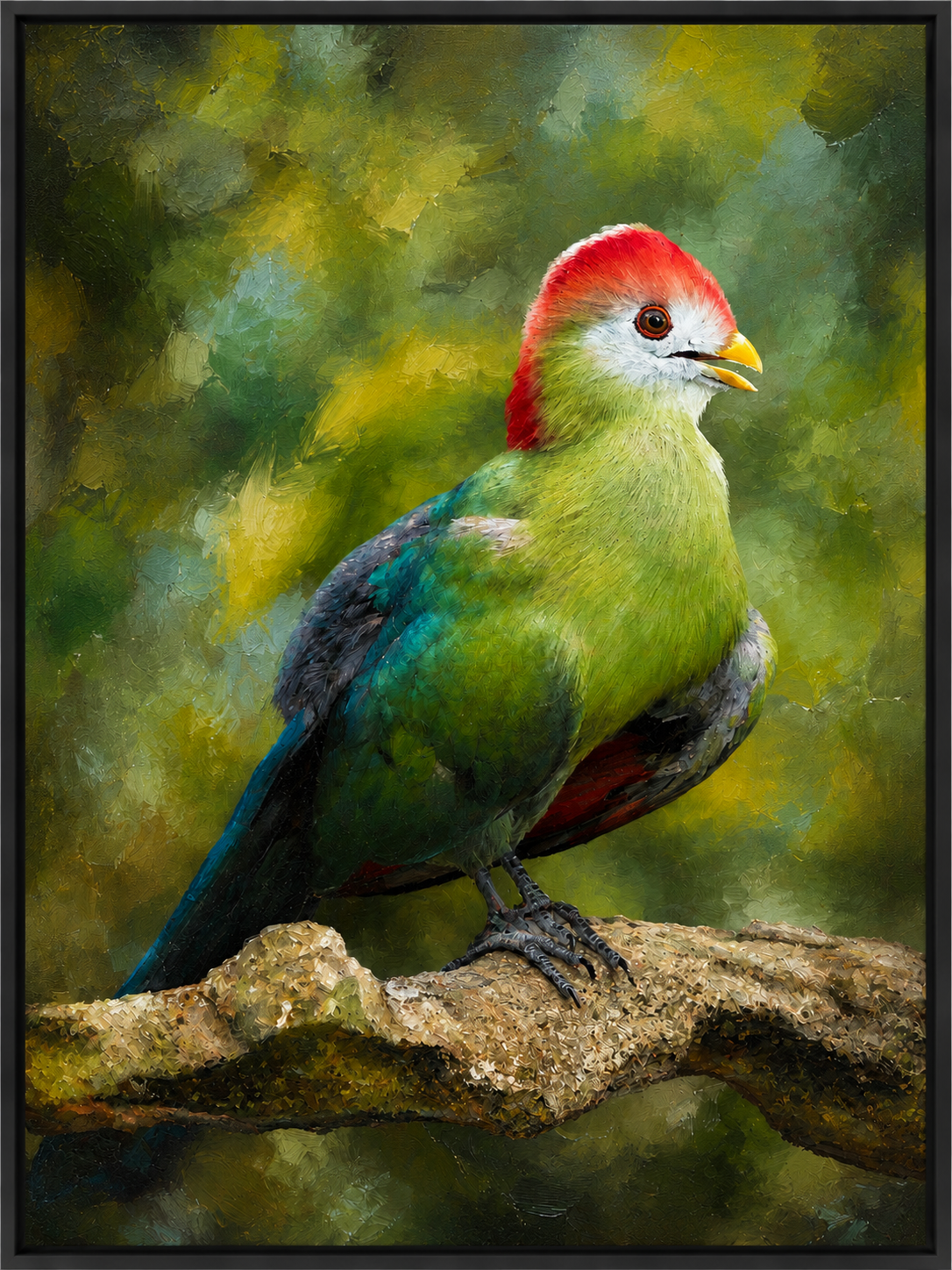 Vibrant Forest Bird