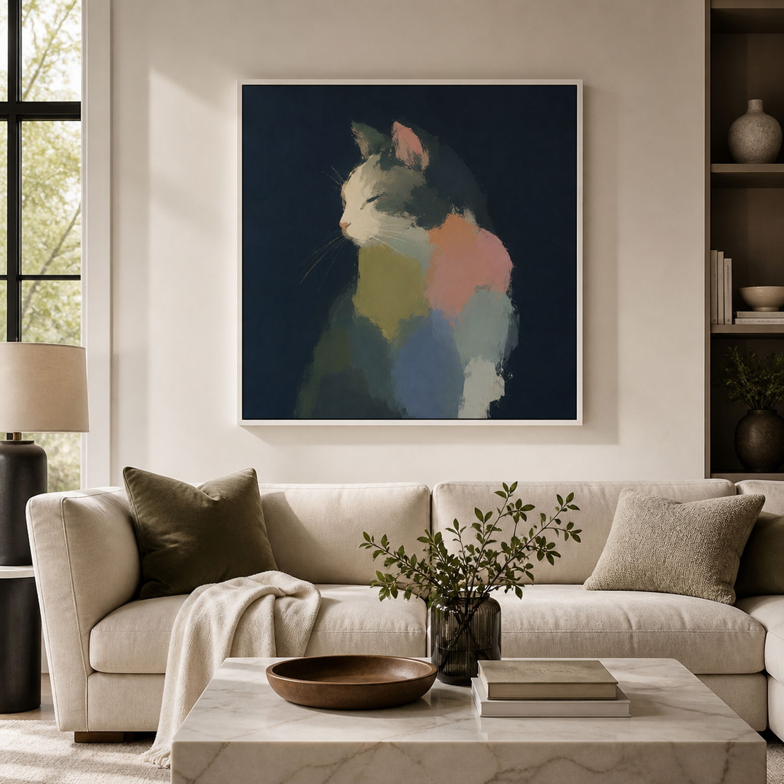 Quiet Abstract Cat