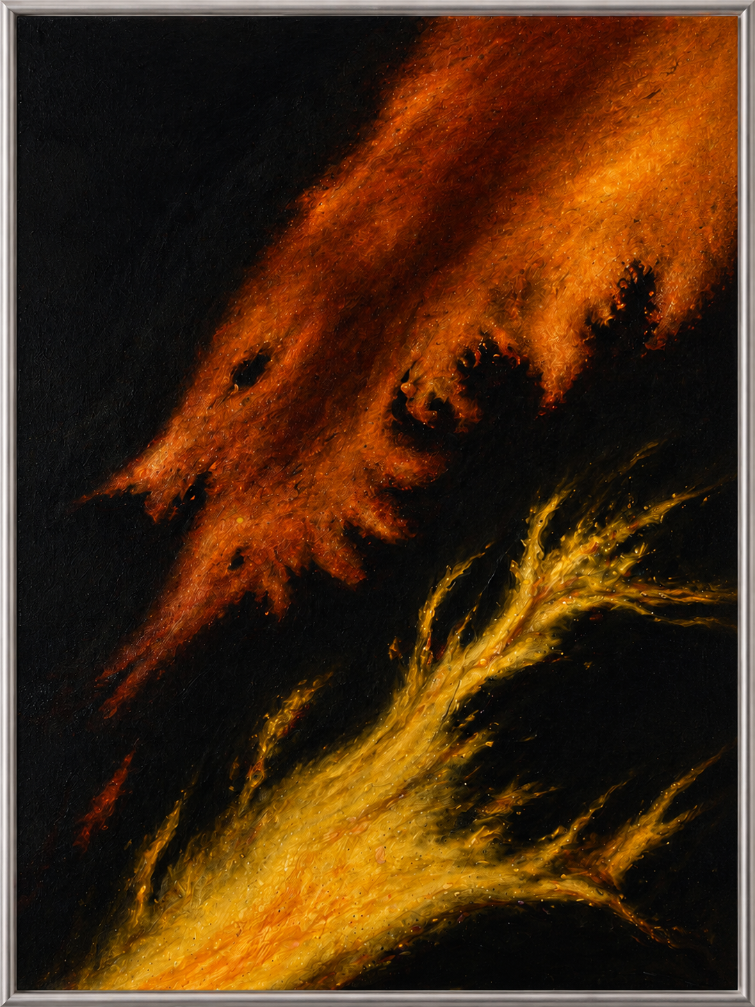 Fiery Abstract Surge