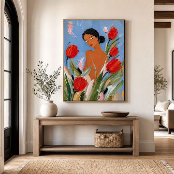 Tulip Garden Muse