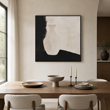 Minimalist Ivory Vase