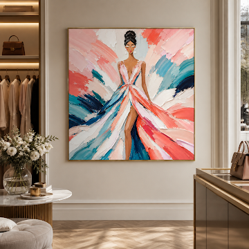 Elegant Abstract Muse