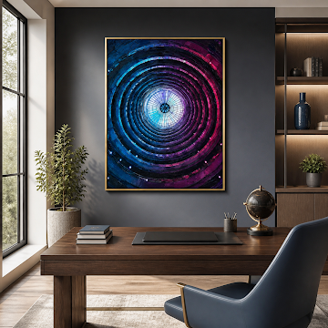 Neon Spiral Dimension