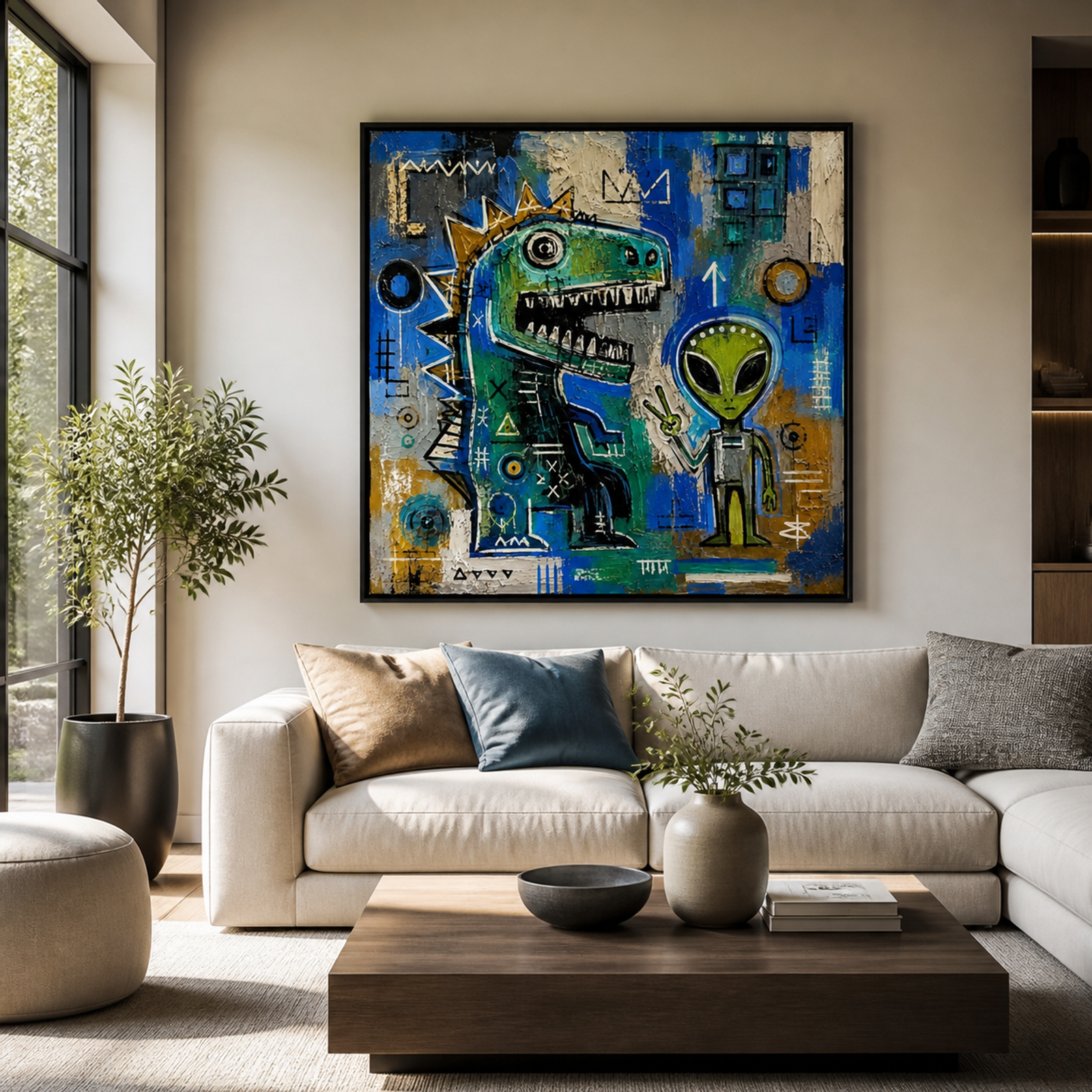 Dino Alien Street Pop