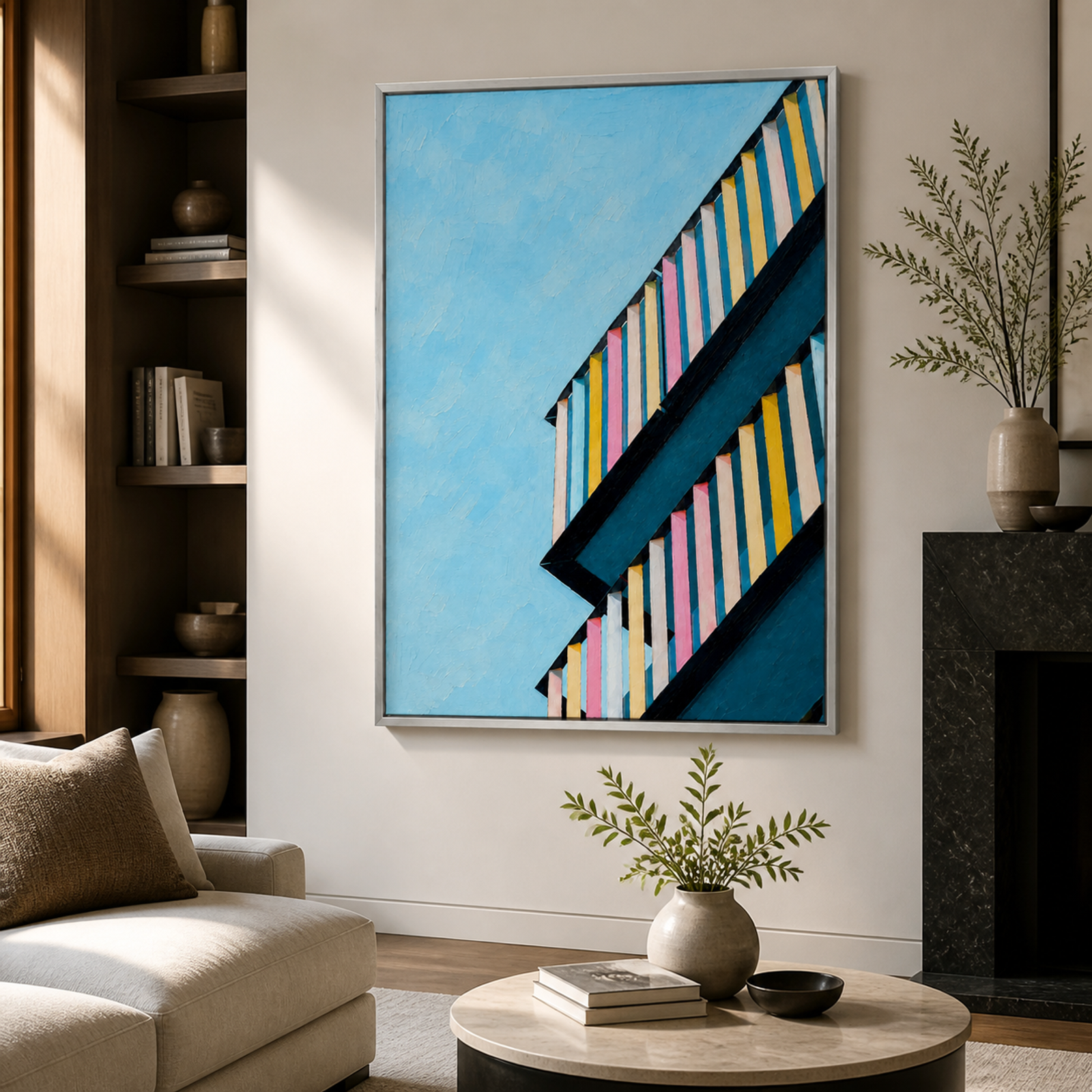 Colorful Urban Facade