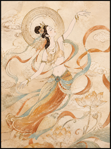 Celestial Lotus Dancer