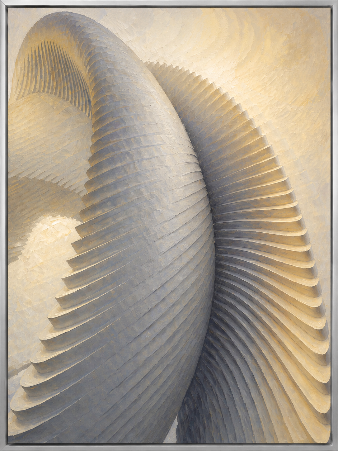 Sculptural Spiral Calm