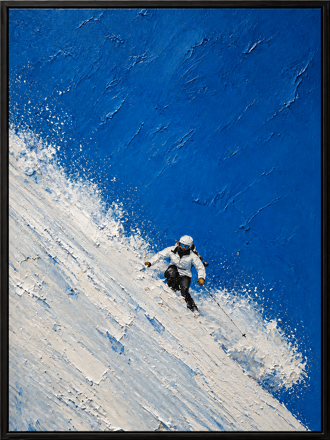 Alpine Blue Descent