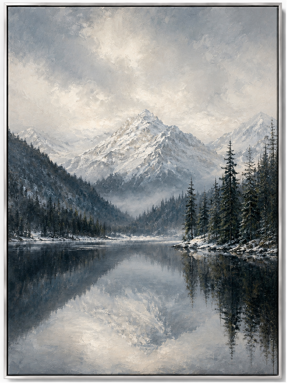 Serene Alpine Reflection