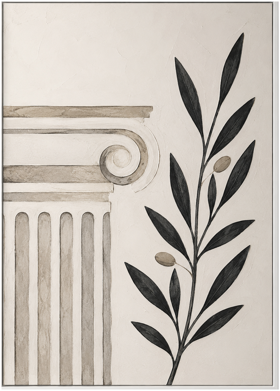 Classical Botanical Column