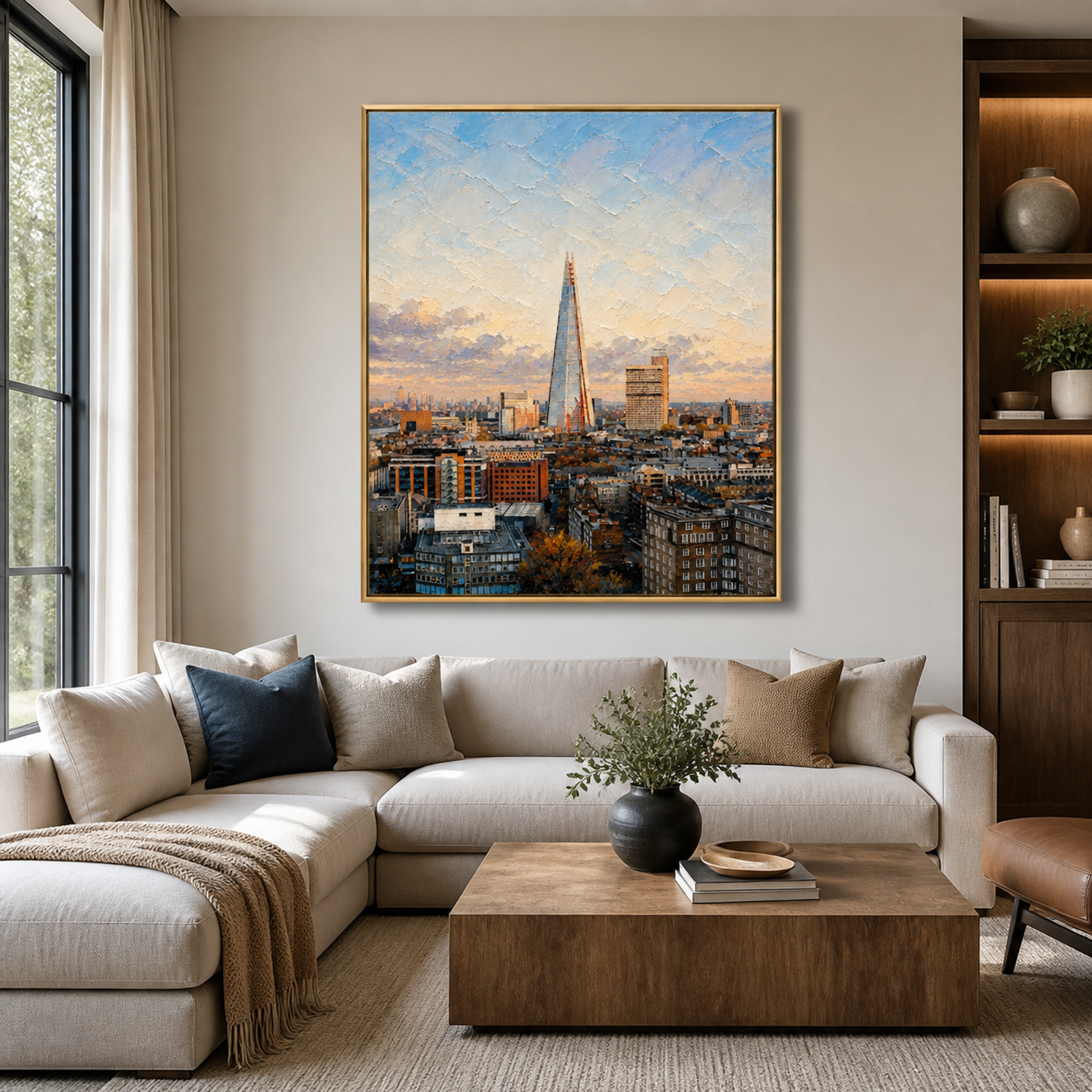 Golden City Skyline