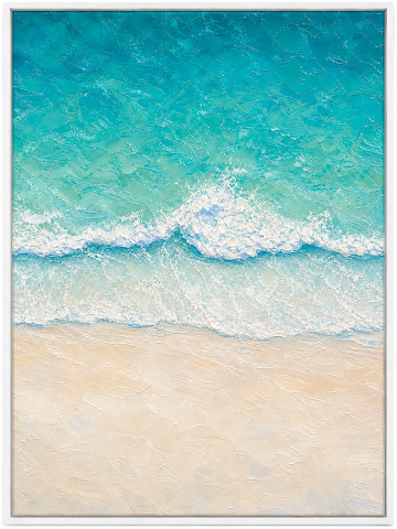 Turquoise Shoreline Calm