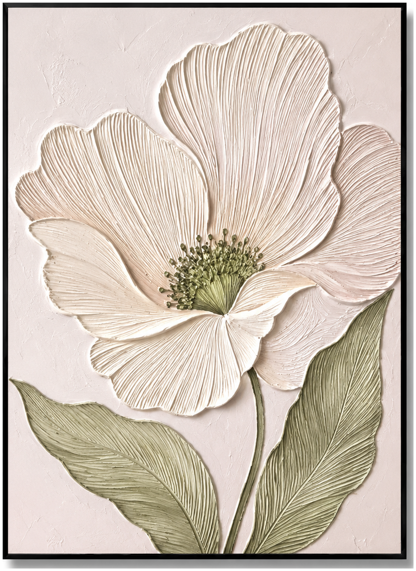 Soft Botanical Relief