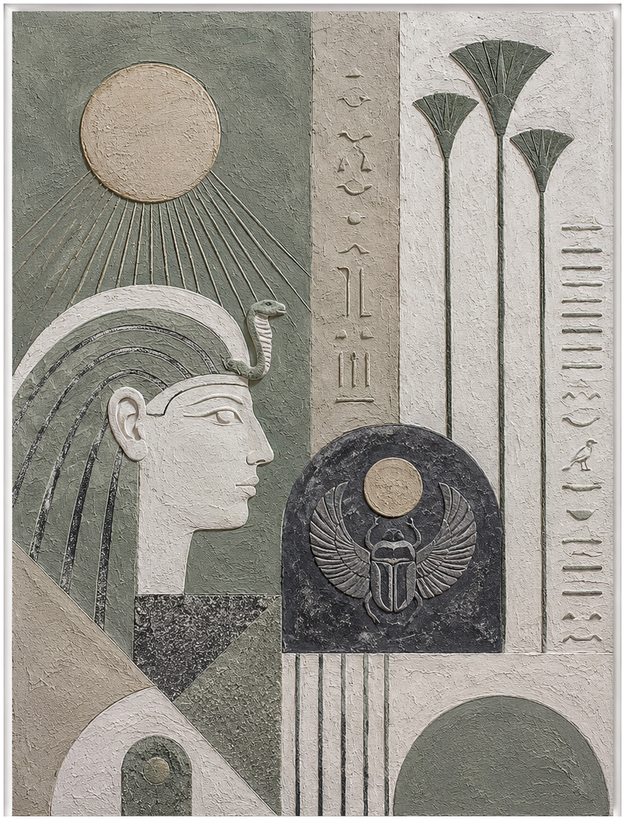 Ancient Egyptian Sun Relief