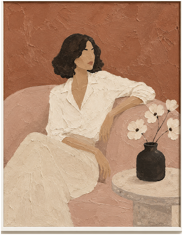 Terracotta Elegant Muse
