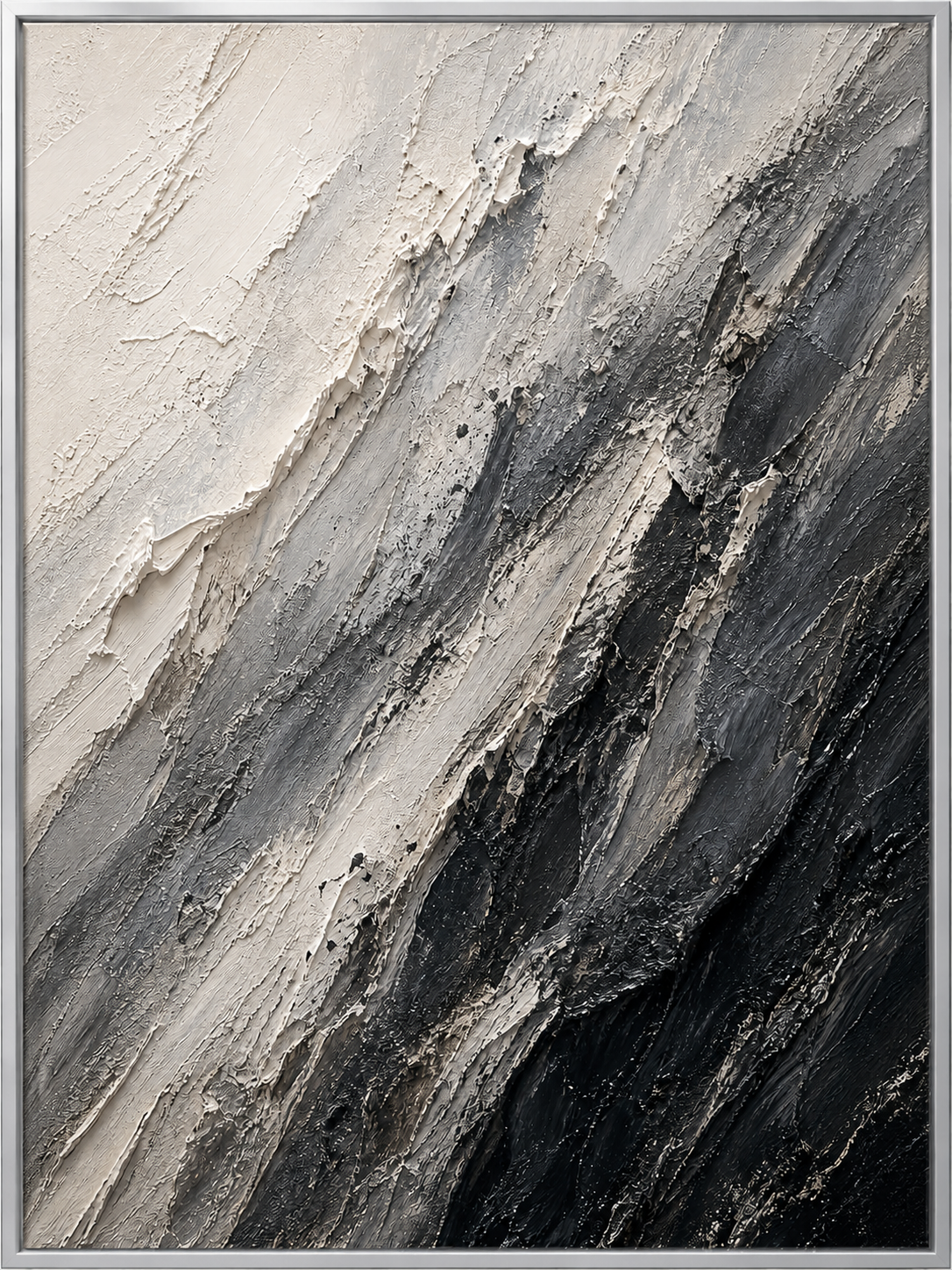 Textured Monochrome Ascent