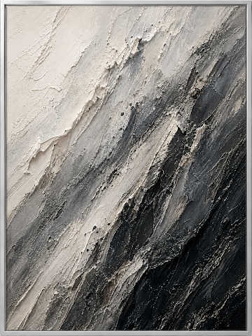 Textured Monochrome Ascent
