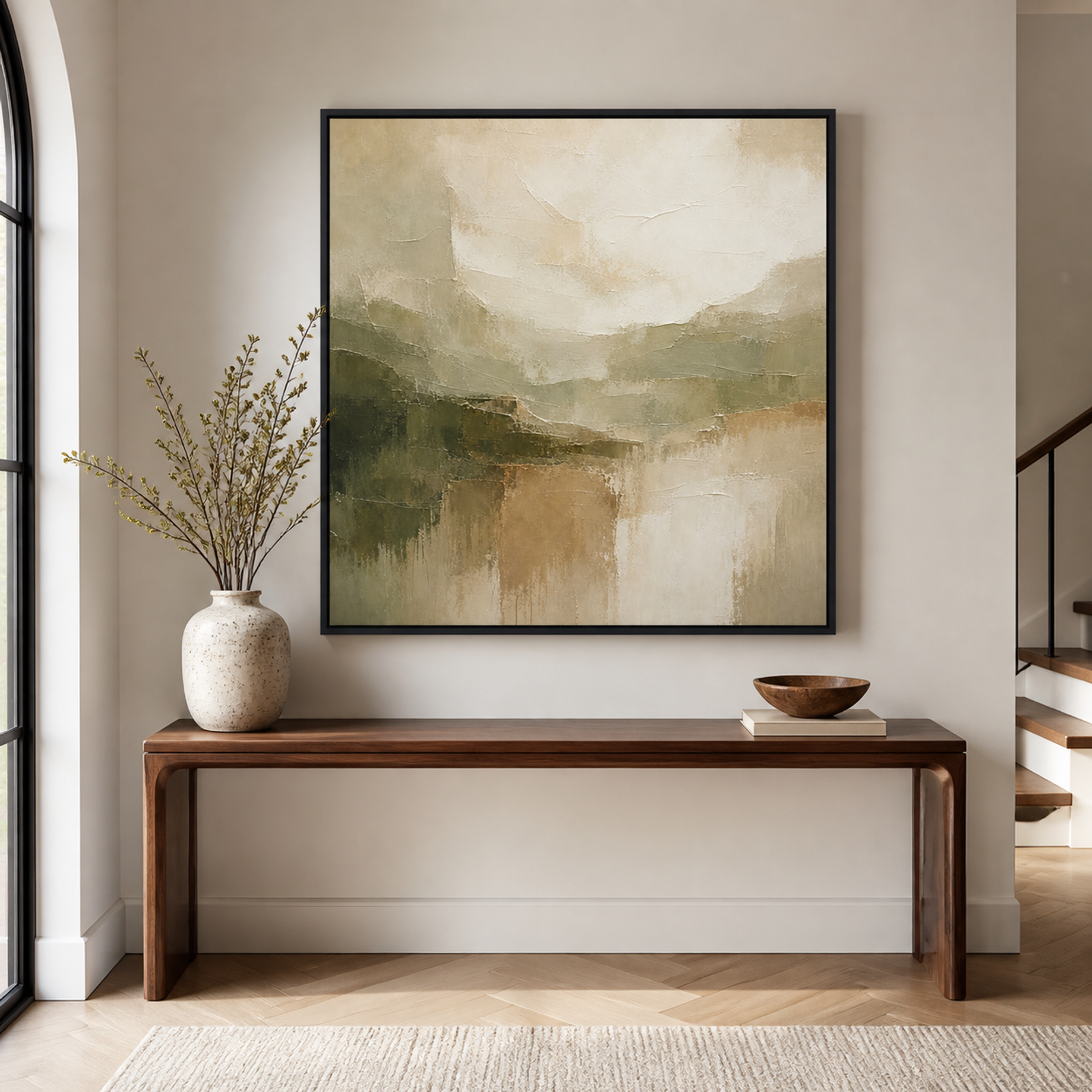 Earth Toned Abstract Calm