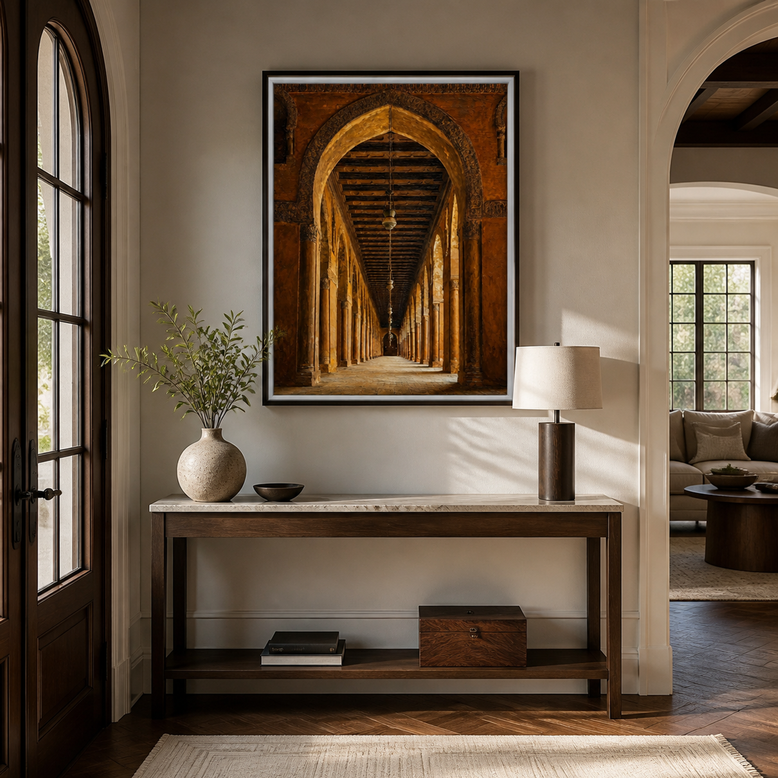Golden Arched Corridor