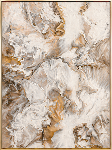 Warm Marble Abstraction