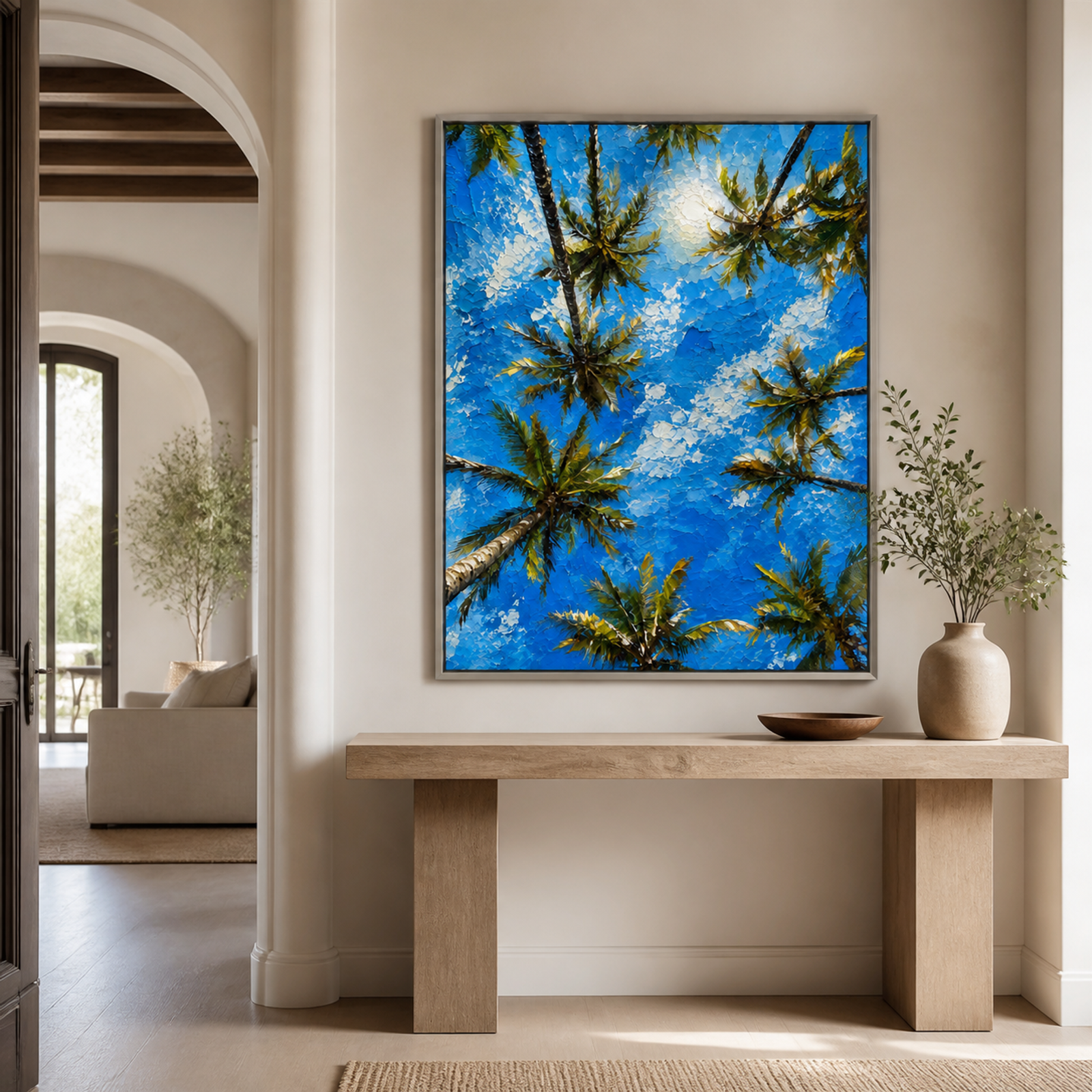 Tropical Palm Sky