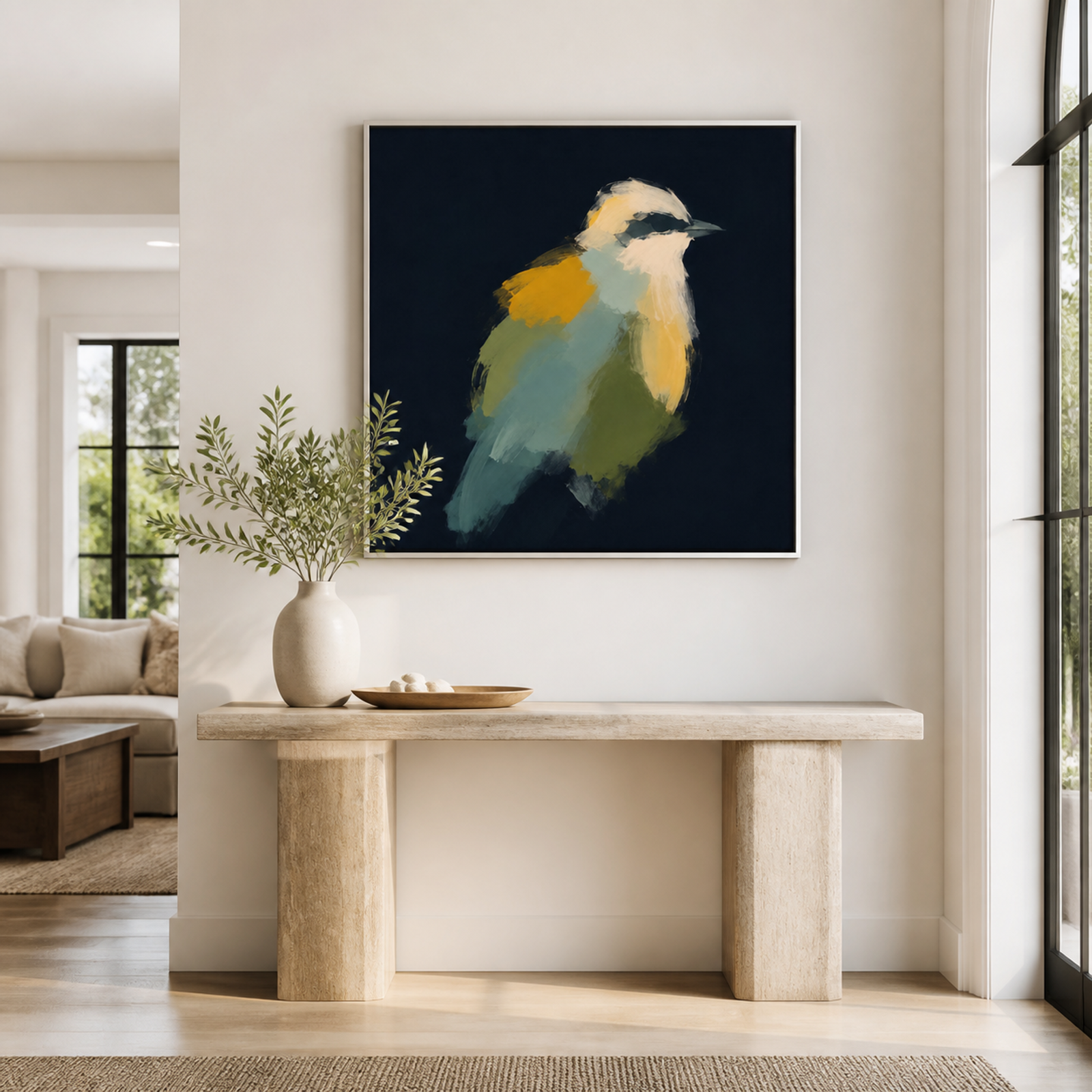 Modern Painted Songbird