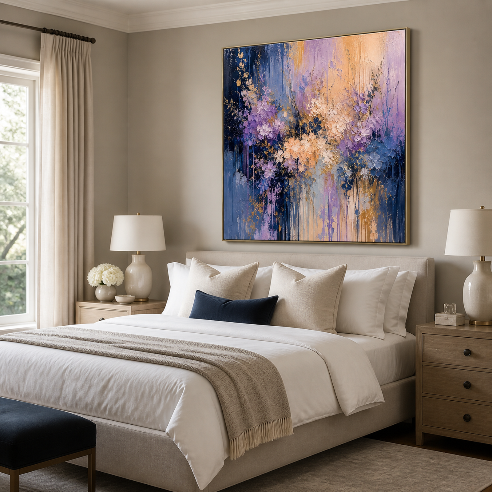Lavender Bloom Cascade